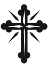 cruz de luto