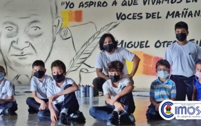 43 aniversario CIMOS: Mural en honor a Miguel Otero Silva
