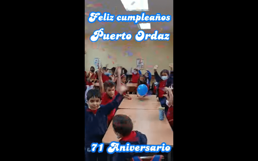 Celebremos el 71 aniversario de Puerto Ordaz