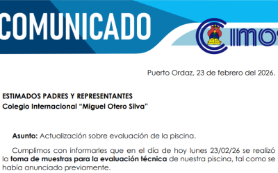 COMUNICADO: 23 de febrero del 2026 – Actualización sobre evaluación de la piscina.